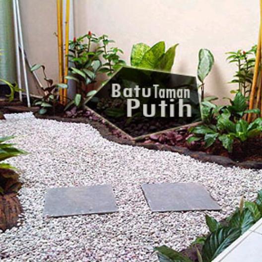 Batu Taman Koral Coral Besarnya Sedang Putih Karung GOJEK ONLY