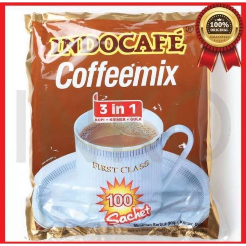 

Indocafe Coffeex 3 In 1 [ 100 Sachet @20 Gr ]