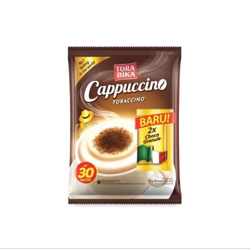 

Kopi Torabika Cappucino 1 Bag 30 Sachet