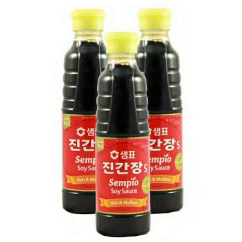 

Sempio Soy Souce Rich N Mellow Kecap Asin Kedelai Korea 500 Ml