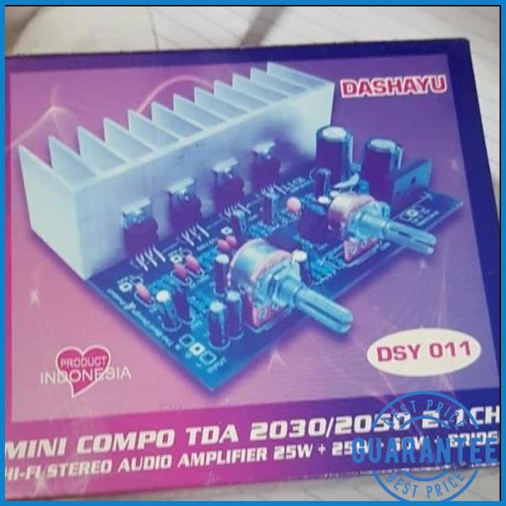 KIT TDA2030 TDA2050 2.1CH 2.1 HOME THEATRE SUBWOFER SETARA DMS525 | BPL