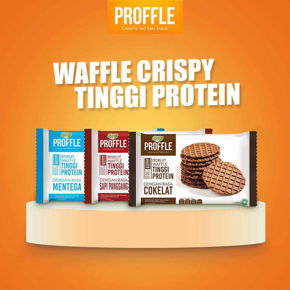 

Proffle High Protein Waffle X 4 Pcs