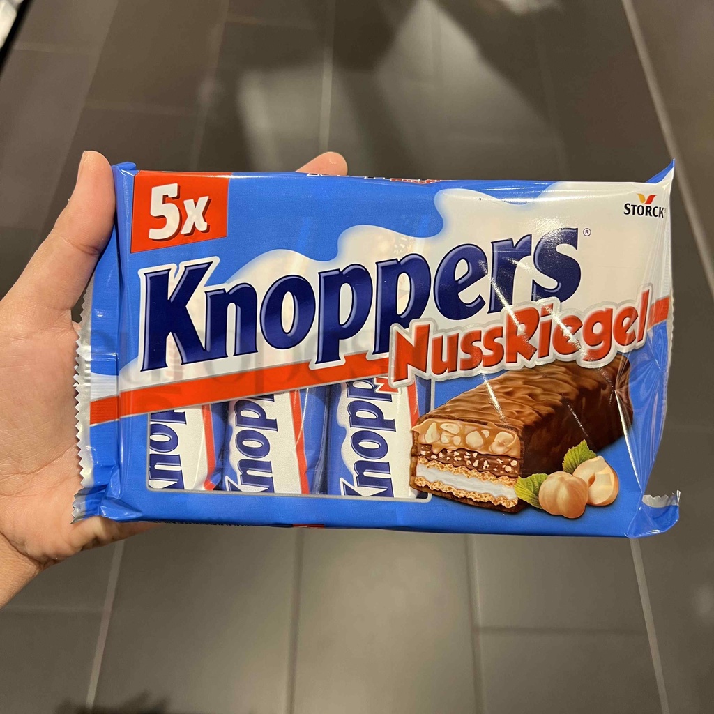 

Knoppers Riegel 5 Pcs Wafer Knoppers