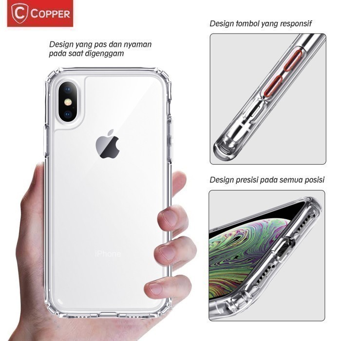 Iphone 11 - Copper Acrylic Bening / Clear HardCase