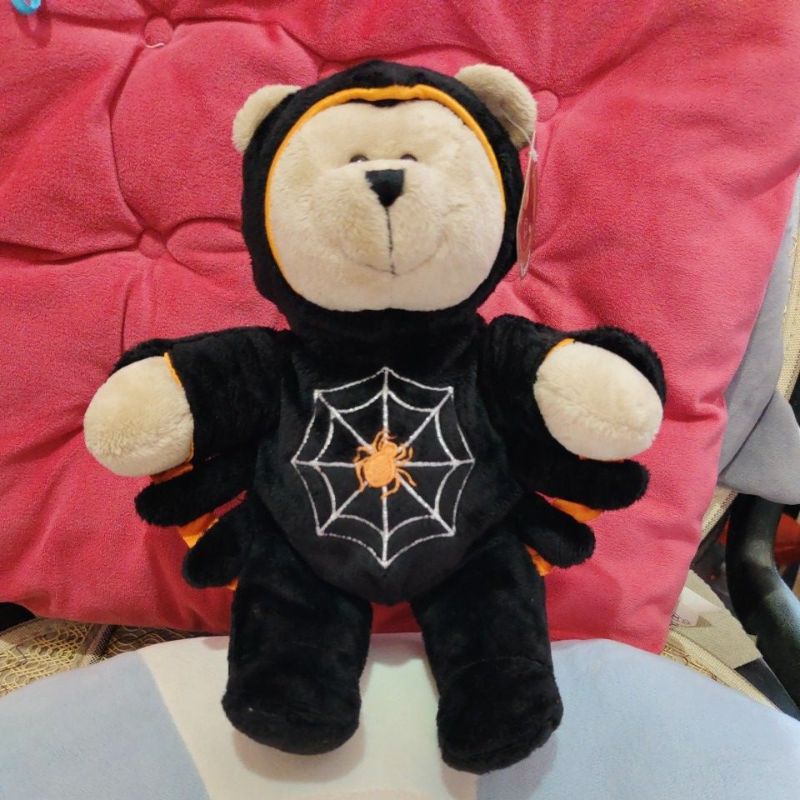 boneka teddy starbucks kostum laba2 hitam tag ori