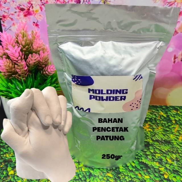 DIY MOLDING POWDER PENCETAK CETAKAN PEMBENTUK PATUNG REPLICA TANGAN Be
