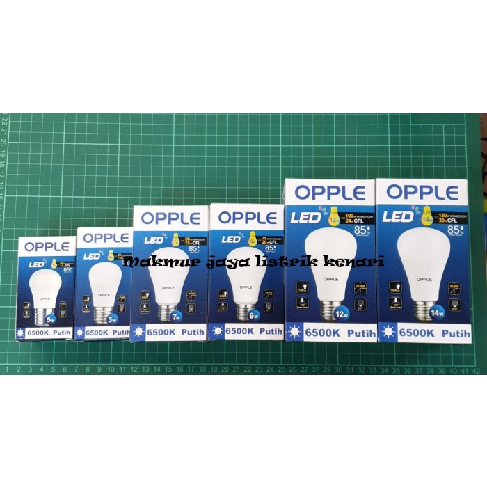 Opple Bohlam LED 3 Watt - Lampu Hemat Energi