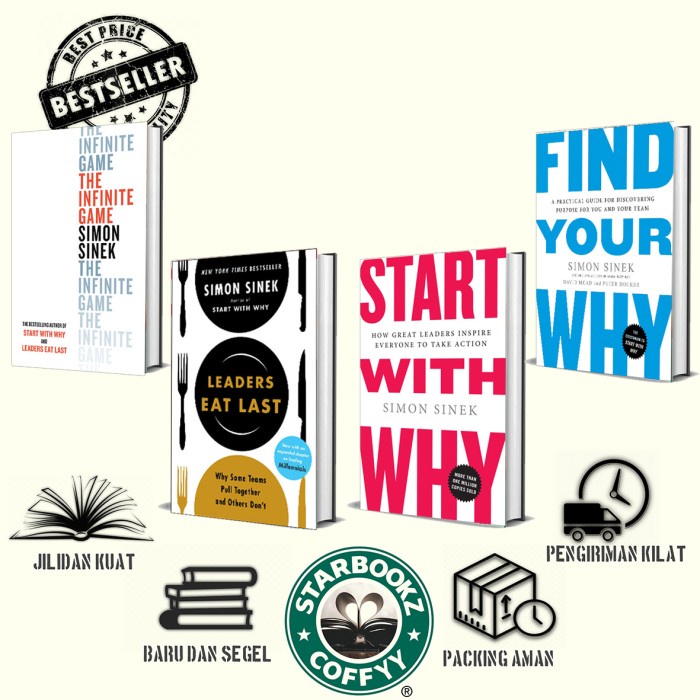 

Paket 4 Buku SIMON SINEK