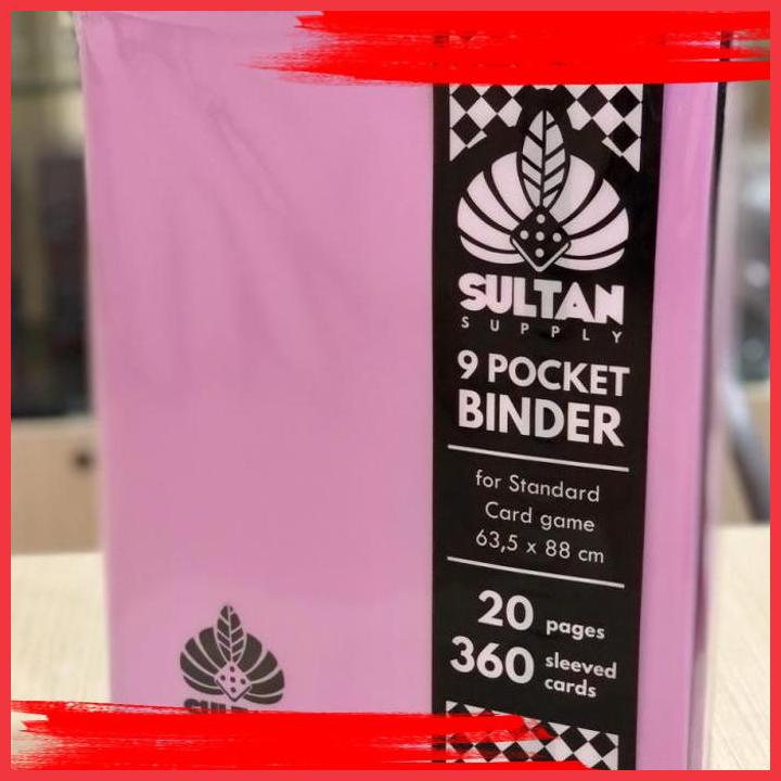 

(FLEI) SULTAN SUPPLY CARD ALBUM 9 POCKET BINDER LILAC 360