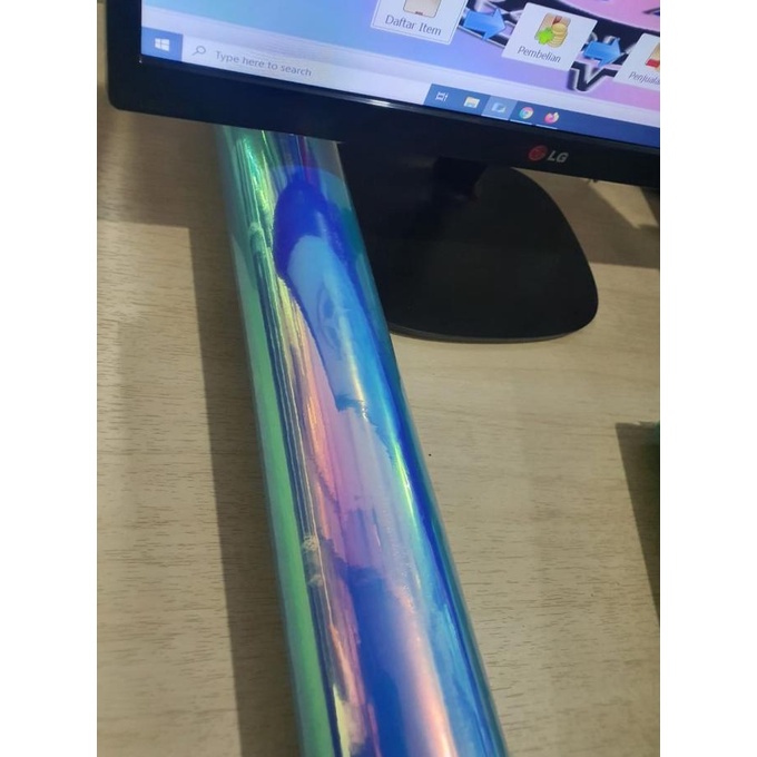 

Sticker Hologram Rainbow 45cm ,