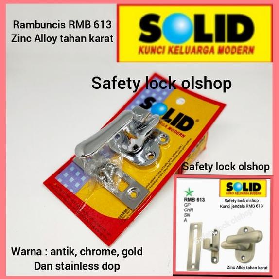Rambuncis Jendela Rmb 613 Solid