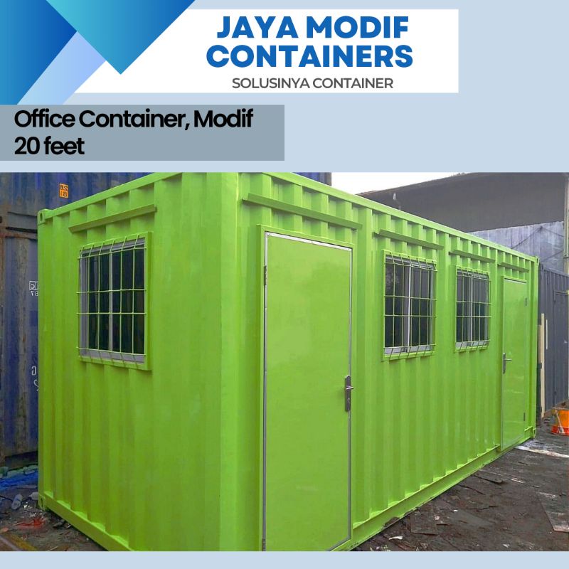 Container Office Kantor 20 Feet Modif (Jual/Sewa/Modif) 20/40Feet Office Dry Kosongan