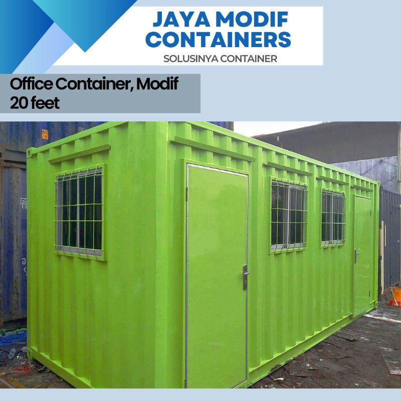 Container Office 20 Feet(Jual/Sewa/Modif)(20/40Feet)Office/Dry(kosong)