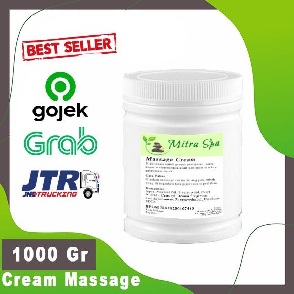 Special - MitraSpa Cream Pijat 1 KG Massage Cream Kiloan HARUM Krim Pijat Urut BPOM ,.