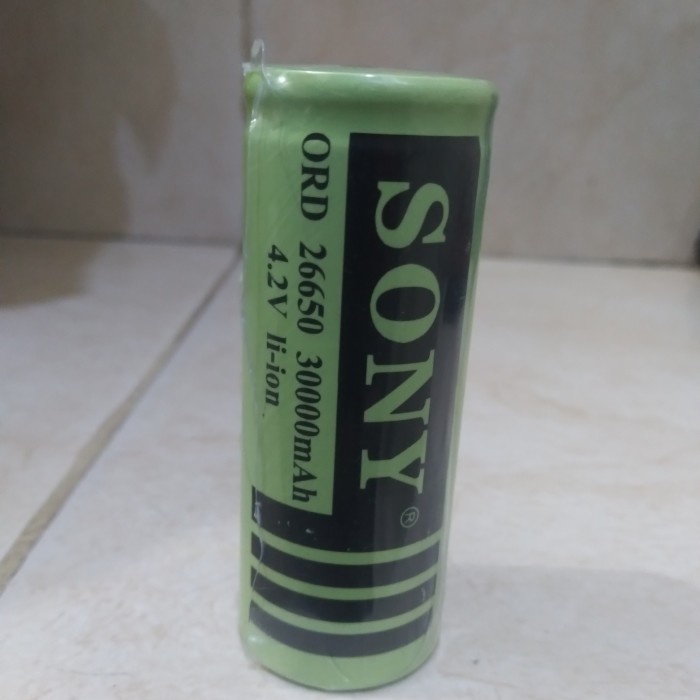 Cas/Charger Type 26650 Senter