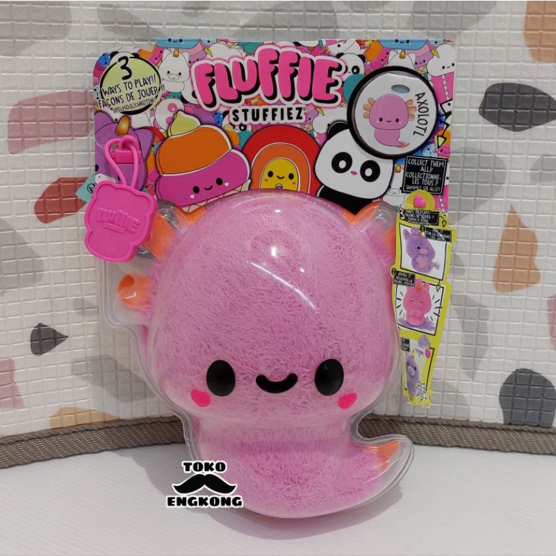 FLUFFIE STUFFIEZ AXOLOTL SMALL PLUSH ORIGINAL