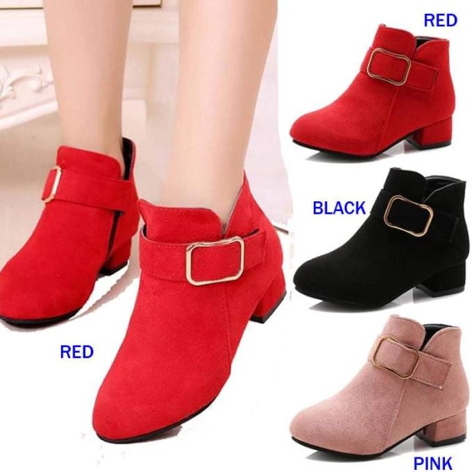 Sepatu Boot HIGH HEELS Anak Perempuan Mexican