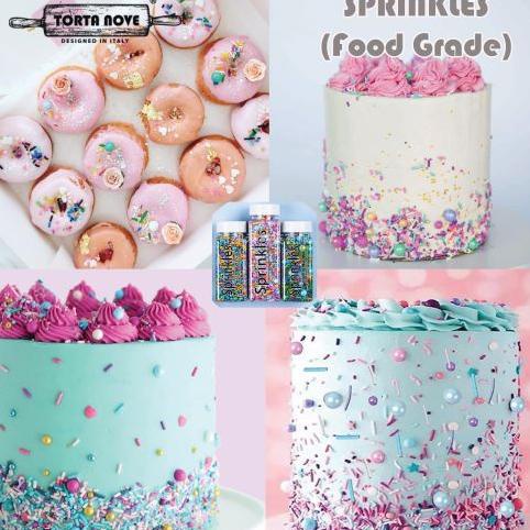 

Diskon] Trimit Gula 100Gr Colourful Sprinkles Premium Food Grade Hiasan Kue Dekorasi Kue Ulang Tahun Edible Sprinkle Gold Sand Halloween Natal Christmas Promo