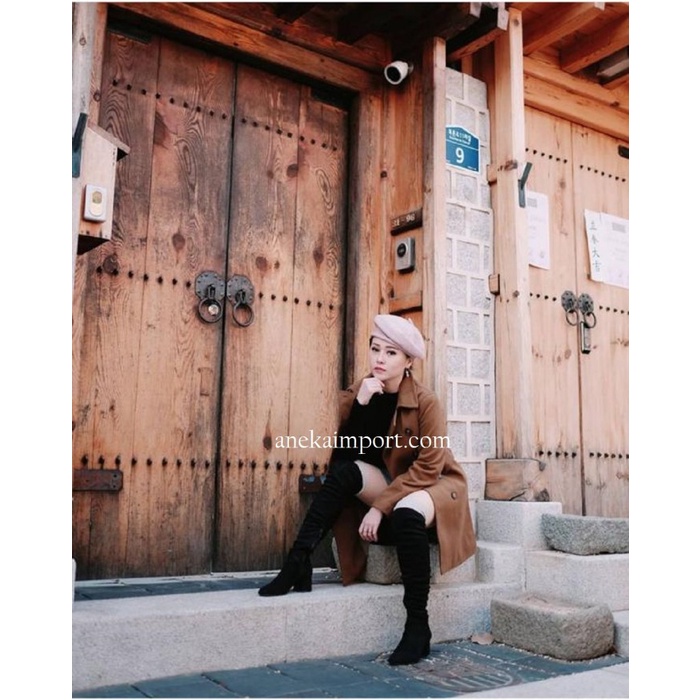 Topi Baret Winter Wanita, Topi Beret Baret Wanita, Topi Musim Dingin