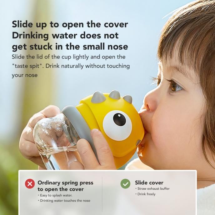 BC BABYCARE MINI SIPPY CUP HANDLE BOTOL MINUM SEDOTAN ANAK BAYI 80ML