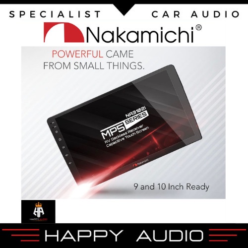 Asli New Head Unit Double Din Deckless Nakamichi Na3102I 9&10 Inch Mp5 Ori New Original