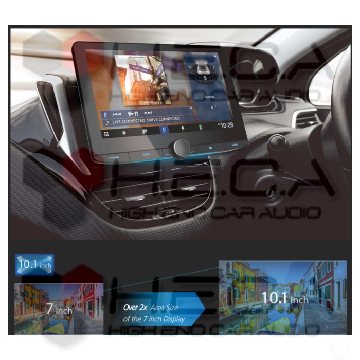 Asli Kenwood Dmx-9720Xs Head Unit 10" Double Din Tape Mobil Dmx9720Xs 2Din Harga Spesial