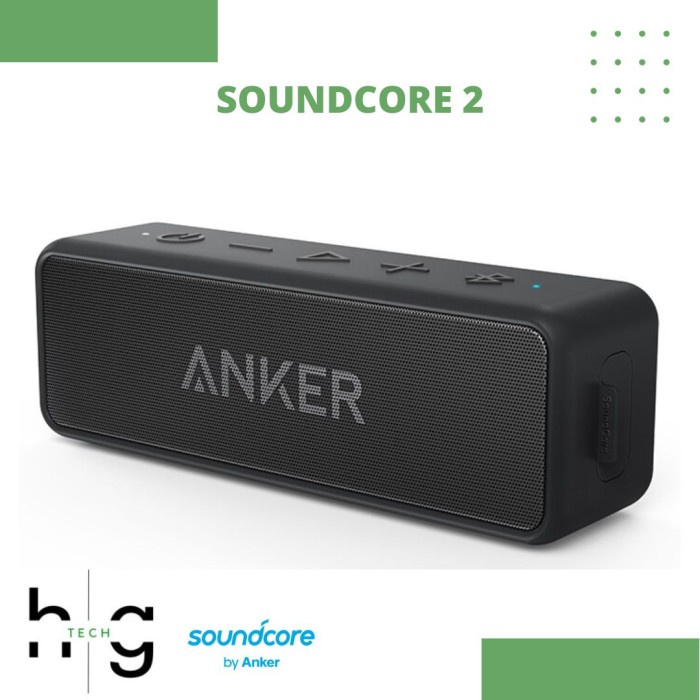 Anker Soundcore 2 Bluetooth Speaker Original Garansi Resmi