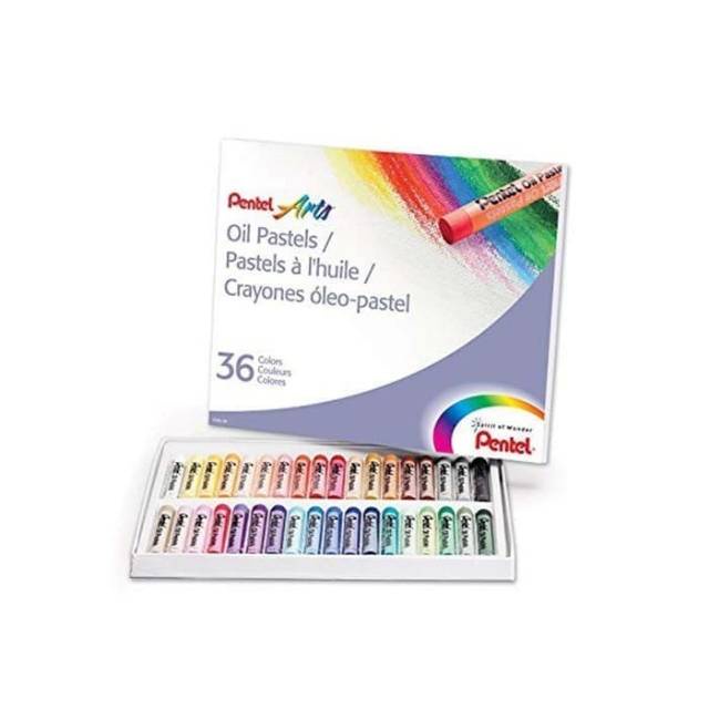 

Crayon Tel Arts Oil Pastel 36 Warna
