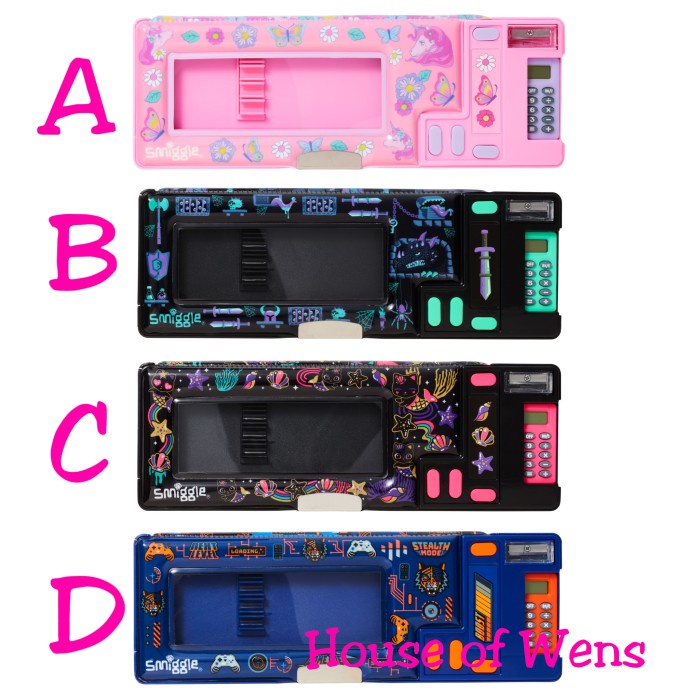 

Smiggle Hey There Pop Out Pencil Case Original - Tempat Pensil