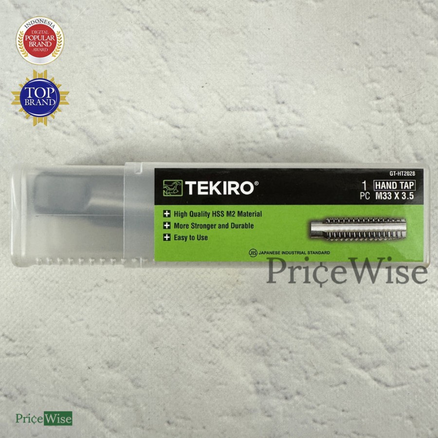 Hand Taps M33 x 3.5 Tekiro / Hand Tap / Pembuat Drat