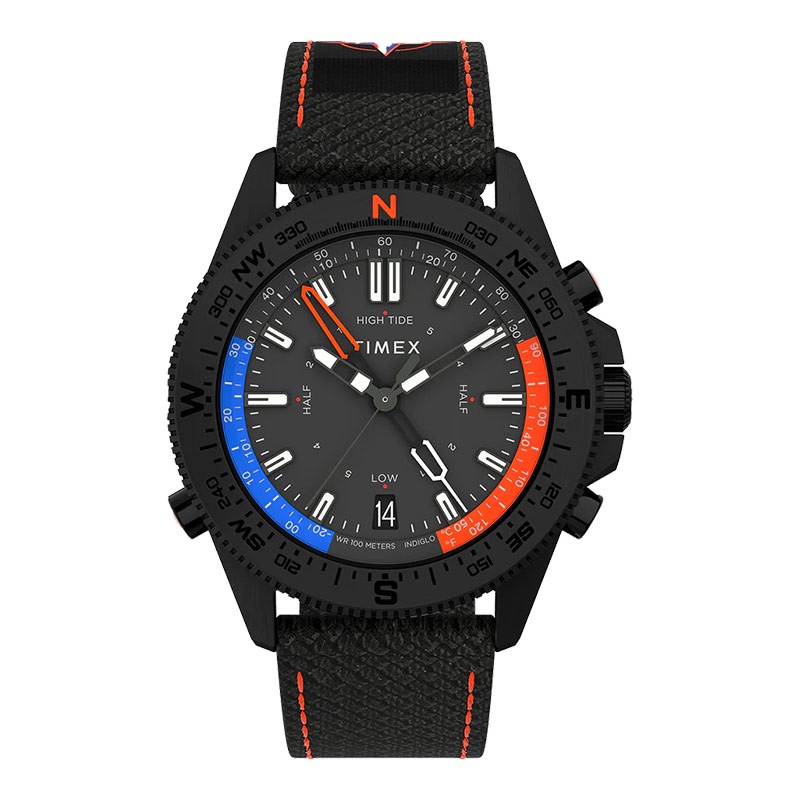 [PAYDAY SALE] Jam Tangan Pria Timex Expedition North TW2V03900 Tide Temp Compass Black Dial Black Fa