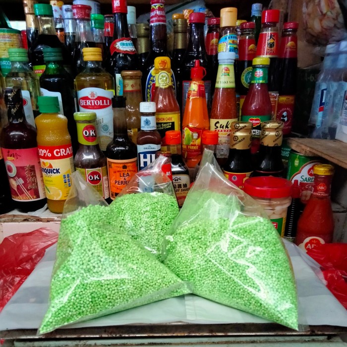 

Baru!! Sagu Mutiara Thailand Warna Hijau 500 gr