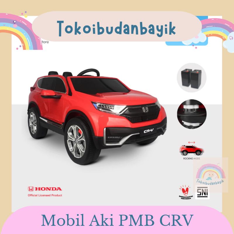 Mobil Aki PMB CRV/mainan mobil aki CRV