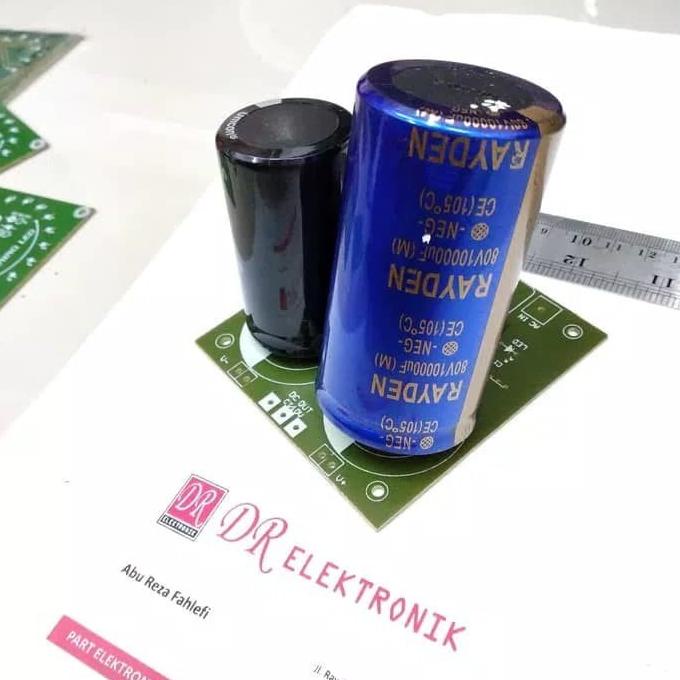 PCB Power Supply PS PSU 2 dua kapasitor capasitor elco besar dre3 Murah