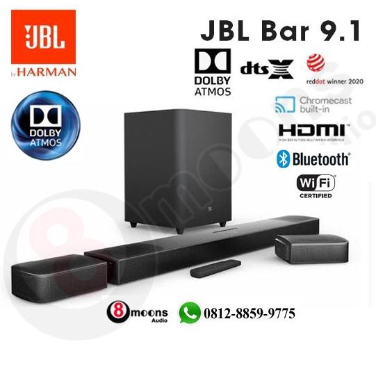 JBL BAR 9.1 True Wireless Surround with Dolby Atmos