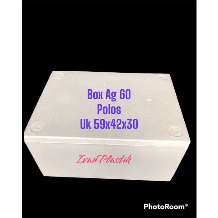 

TERLARIS BOX STYROFOAM AG 60 POLOS MEDIUM 59X42X30