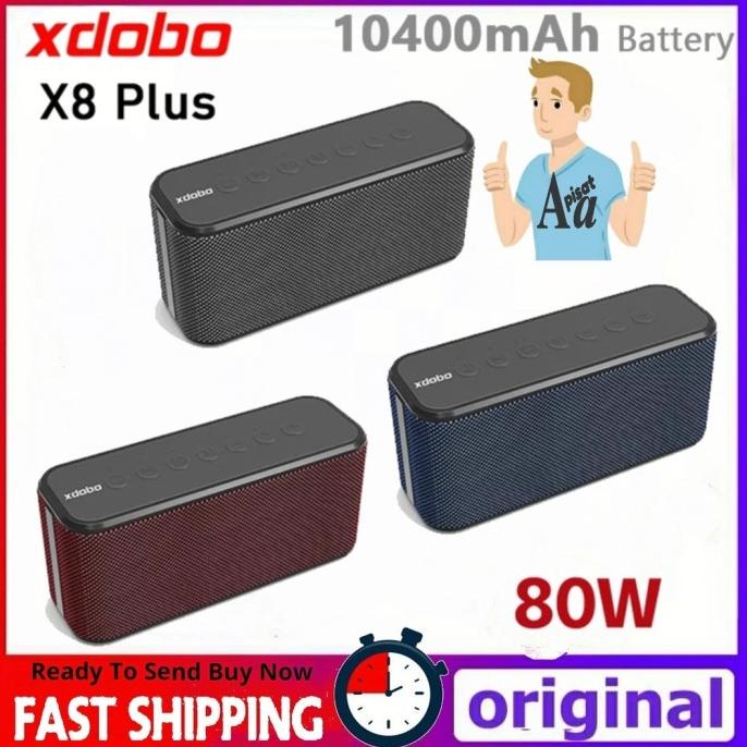 Speaker Xdobo X8 Plus 80W Stereo Audio Wireless Bluetooth 5.0 Original