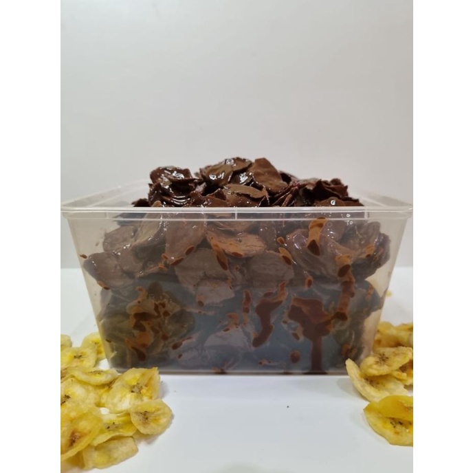 

KERIPIK PISANG LUMER 1 KG | SNACK KERIPIK | CHIPS LAVA kebon