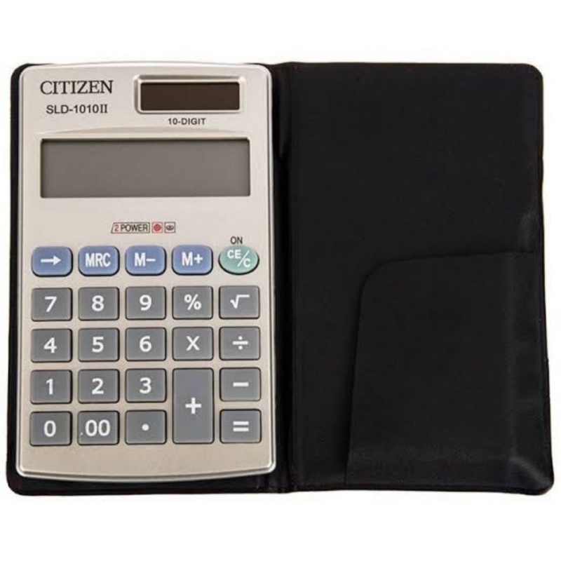 

CITIZEN KALKULATOR SAKU SLD 1010 II METAL FACEPLATE