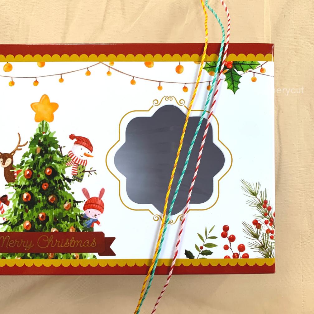 

Promo Akhir Tahun Box Dus Kotak Kue Cookies Natal / Christmas 29 X 14.5 X 6 Cm Original