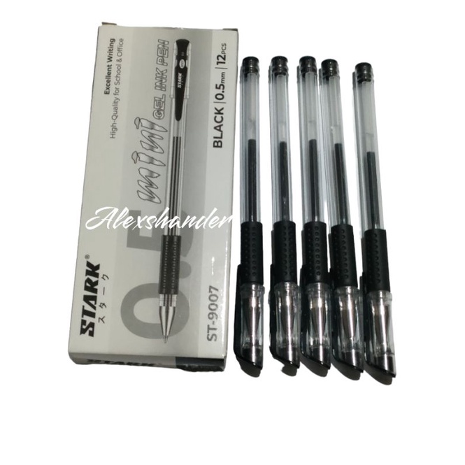 

(promo) 1 pack isi 12 pcs pulpen mini gel ink pen ST-9007