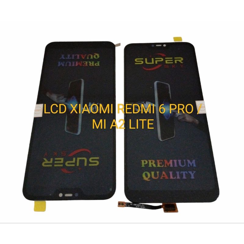 LCD XIAOMI REDMI 6 PRO - MI A2 LITE FULLSET TOUCHSCREEN MI A2 LITE - REDMI 6PRO ORIGINAL OEM