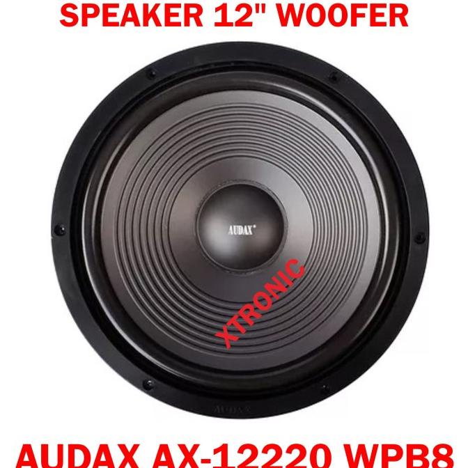 Speaker Audax AX 12220 WPB8 Speaker Woofer 12 inch Audax AX12220 ORI