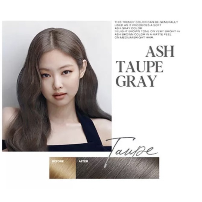 Promo Mise En Scene - Hello Bubble Hair Color - New Color Ash Taupe/Dark Ash