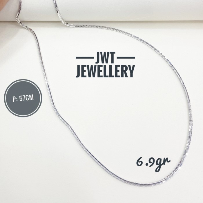 Mei Kalung Emas Pria Wanita Panjang Italy Santa Kuat Tebal