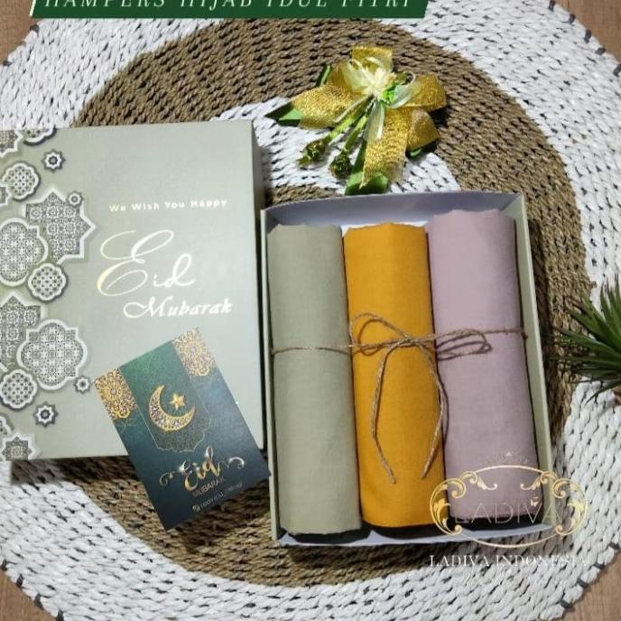 

Paket Hampers Idul Fitri Hijab 3 in 1 Premium