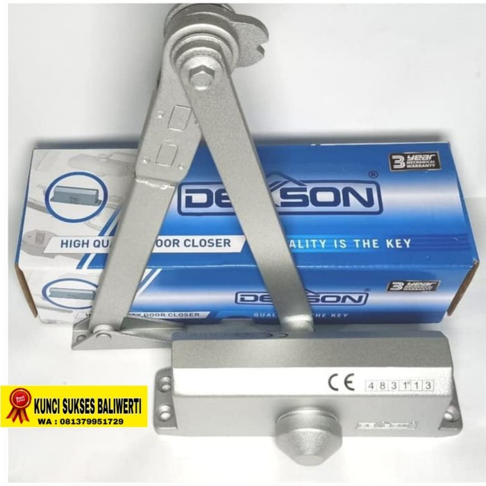 ✅Ori Door Closer Dekson Deluxe 100 Dcl 300 Na Ho Original / Penahan Pintu Limited