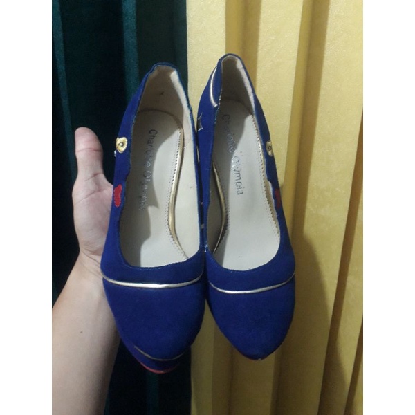Heels Charlotte Olympia Suede Italy