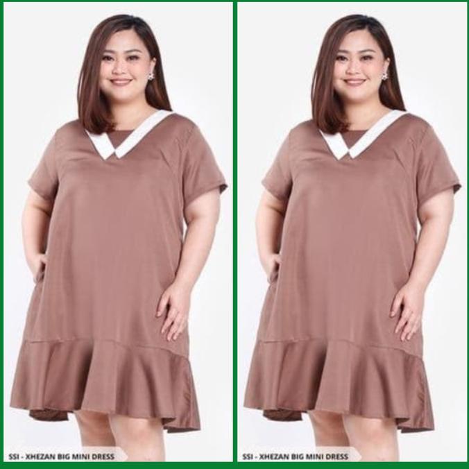 Dress Hamil Jumbo/Baju Hamil Jumbo/Dress Jumbo Ereliza