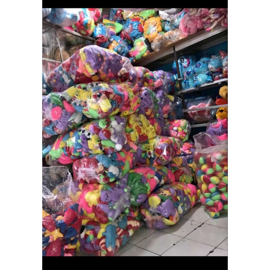 Boneka Capitan Ter Boneka Mesin Capit Boneka Ganci Boneka Capit 1 Bal [ Isi 100 Pcs]